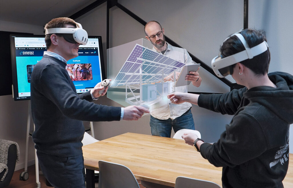 visuelHeaderEducation Harbor Mixed Reality Education training team together