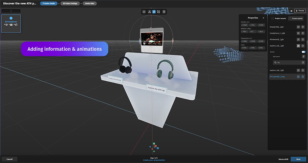 La puissance du no-code au service de l’immersion : la XR accessible à tous, sans ligne de code.